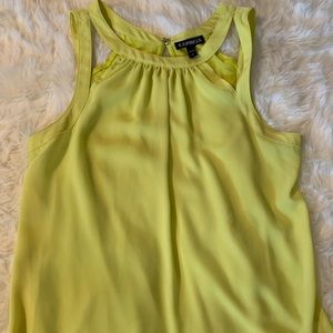 Yellow tank